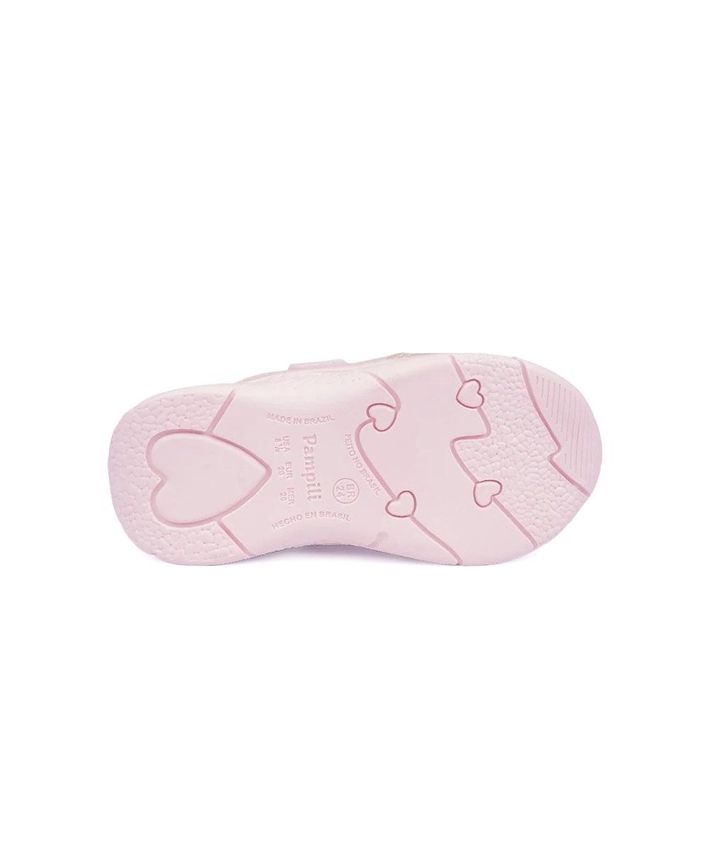 Tênis Infantil Pampili Soft Comfy Cintilante Rosa Rosa 4