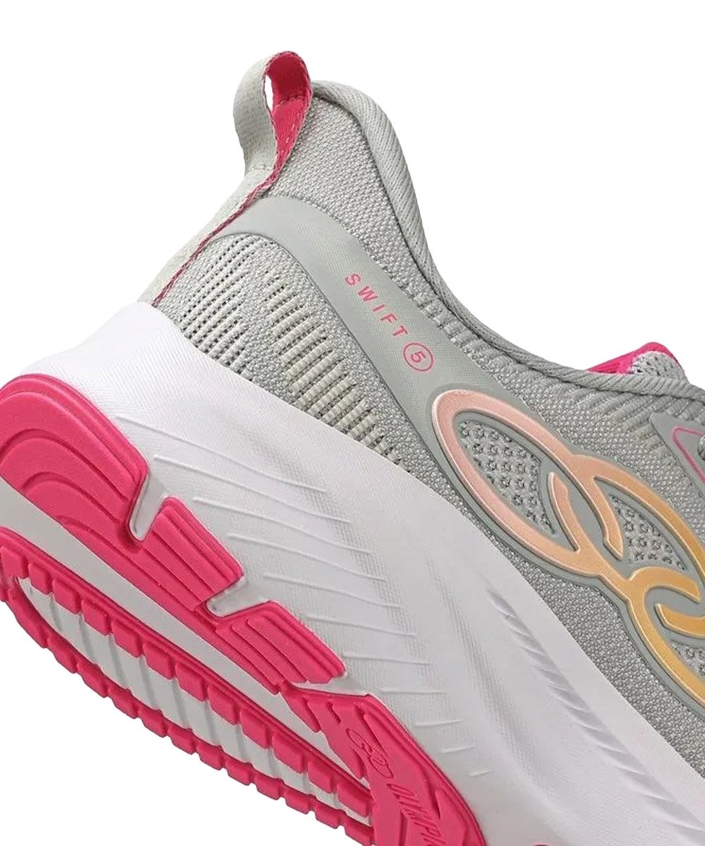Tênis Olympikus Swift 5 Feminino Cinza Cinza 5