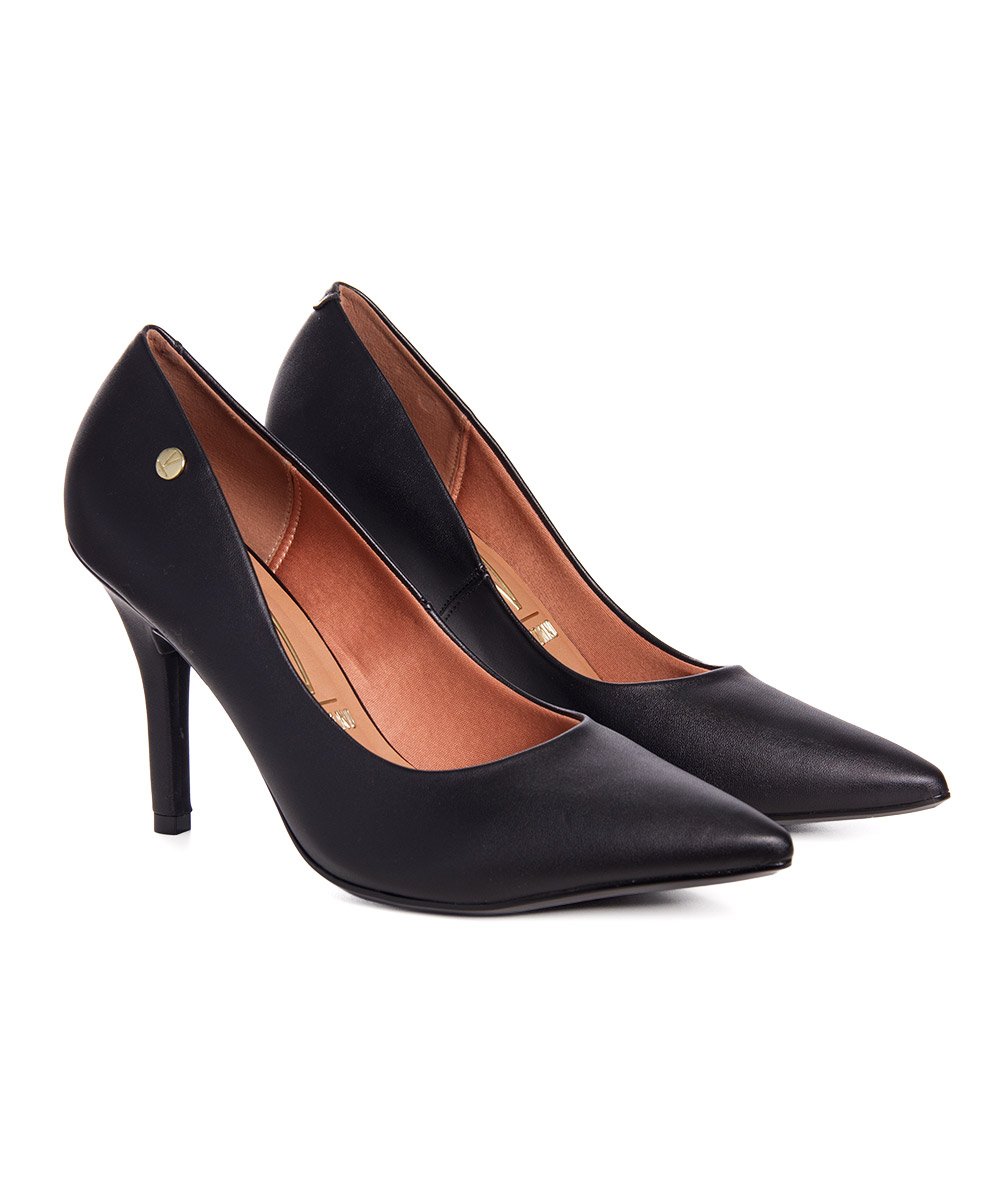 Sapato Scarpin Vizzano Salto Alto Preto