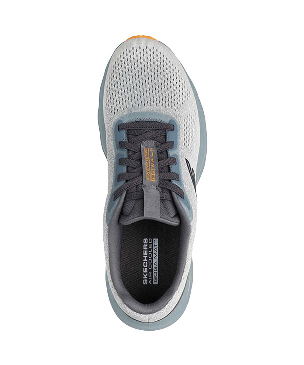 Tênis Masculino Skechers Glide Step Taupy Branco/Cinza 4