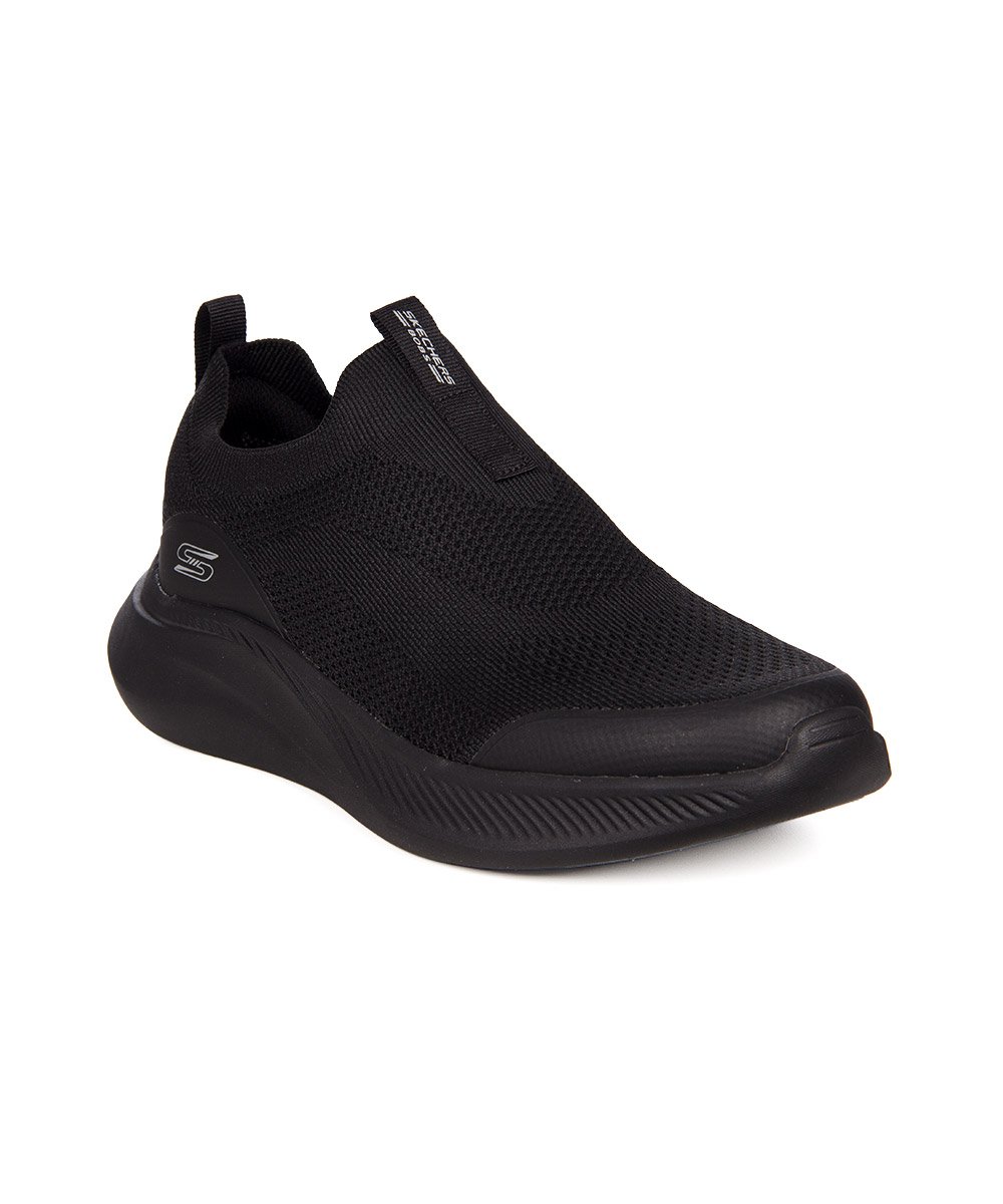 Tênis Masculino Skechers Memory Foam Preto Preto 4
