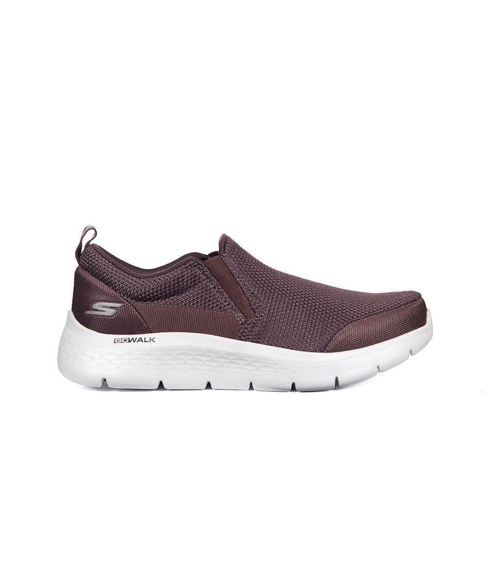 Tênis Masculino Skechers Slip On Go Walk Marrom