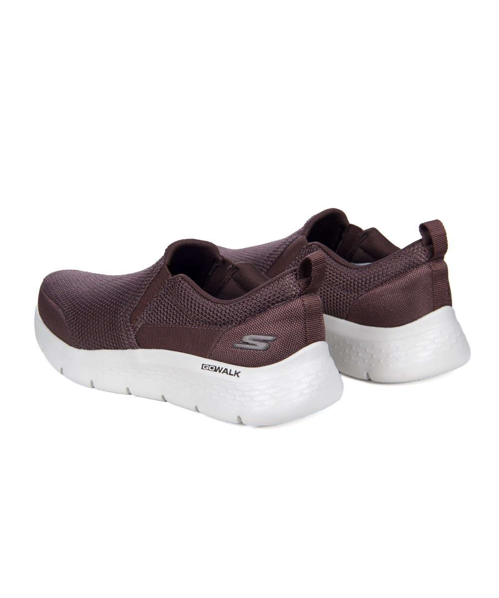 Tênis Masculino Skechers Slip On Go Walk Marrom Marrom 6