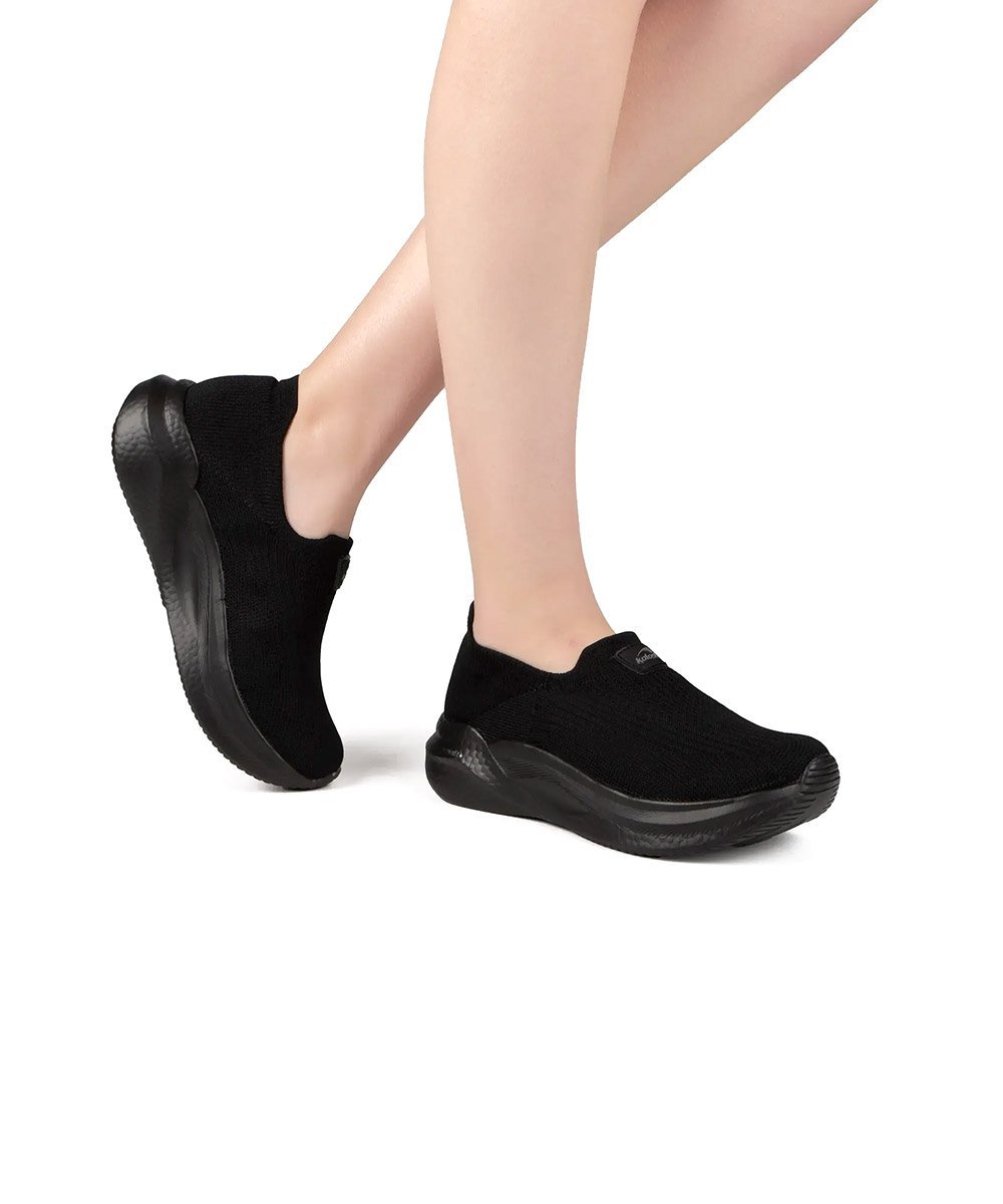 Tênis Feminino Kolosh Slip On Preto Preto 4
