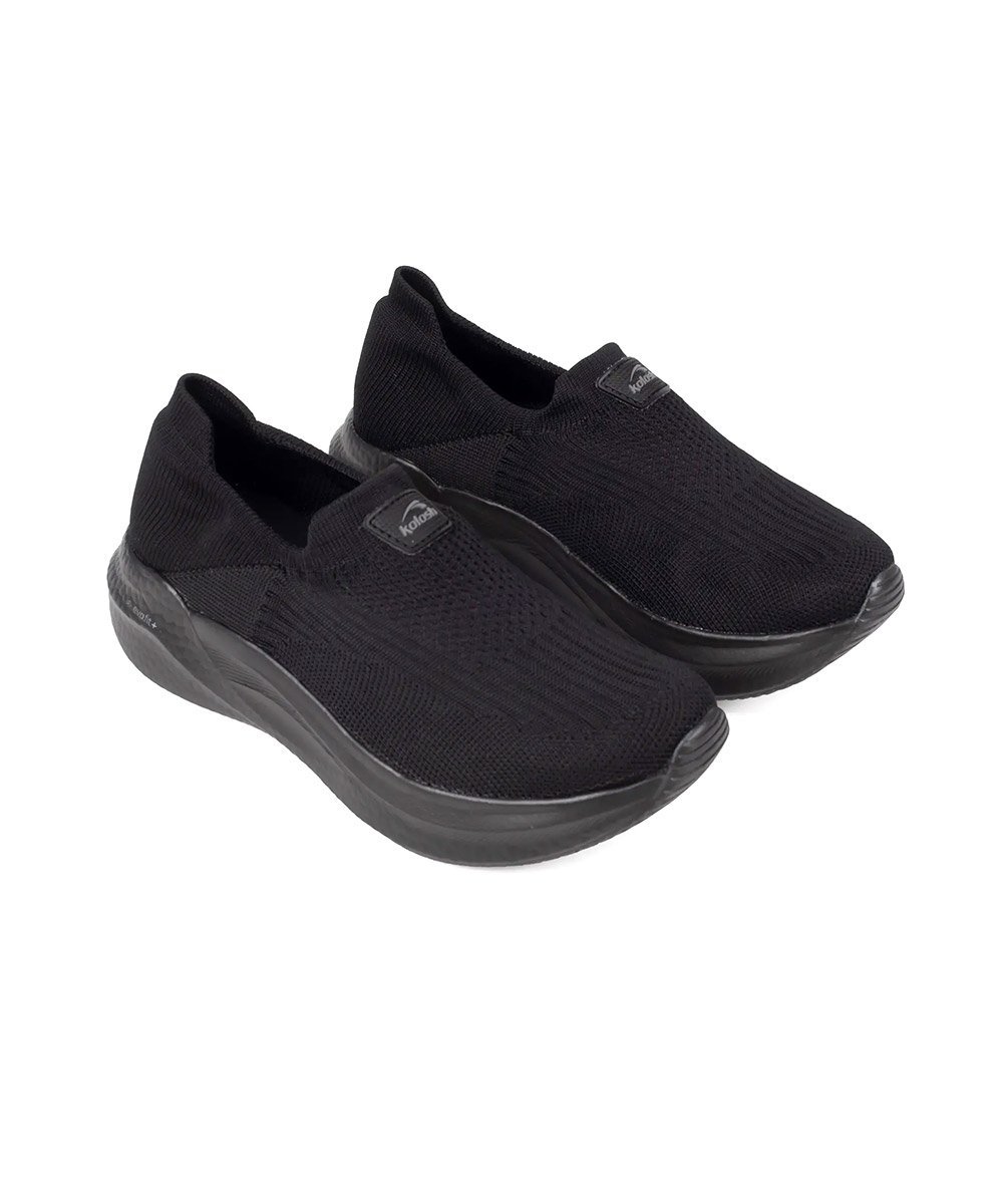 Tênis Feminino Kolosh Slip On Preto Preto 7