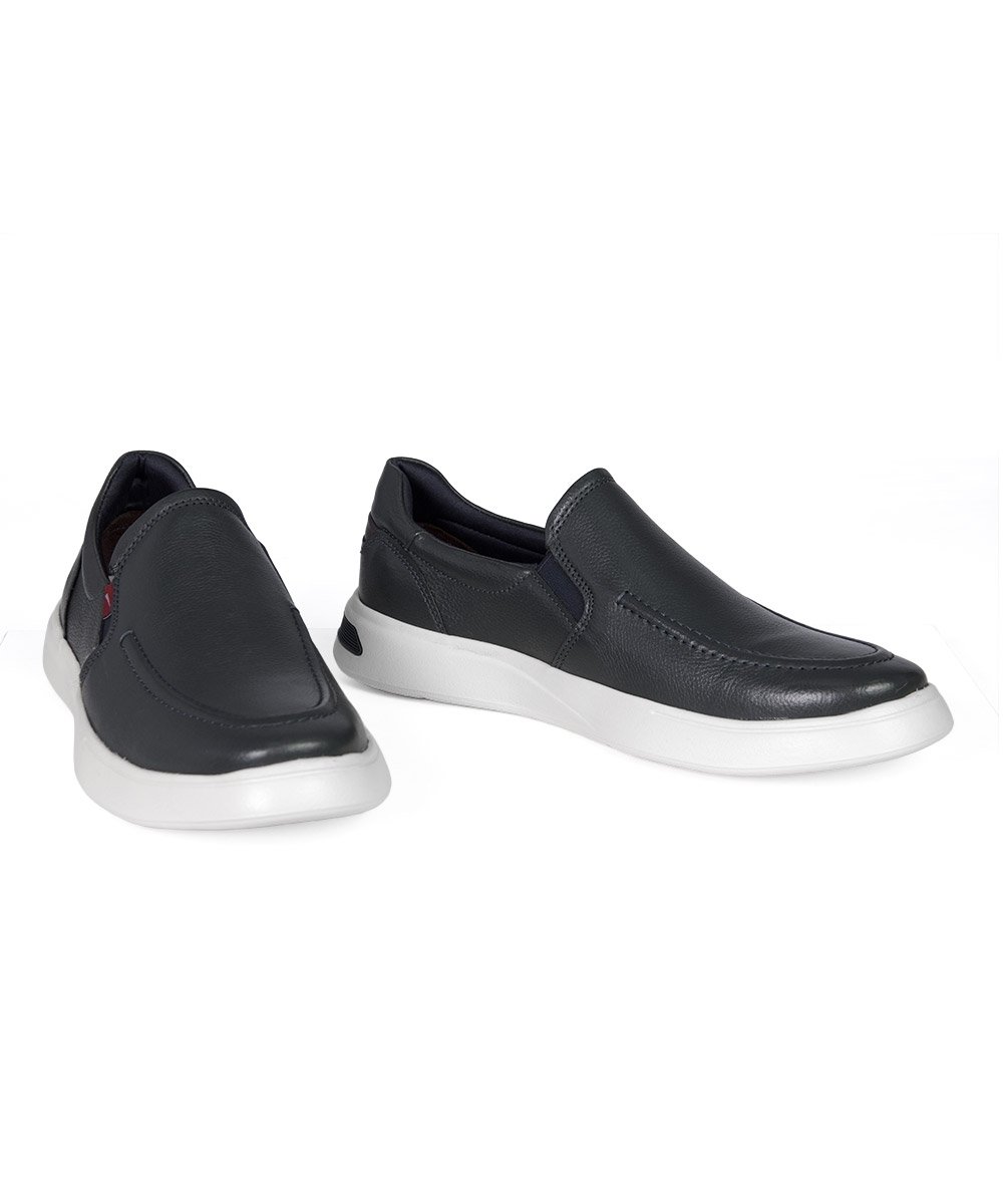 Sapato Masculino Ferracini Búzios Couro Azul Azul 3