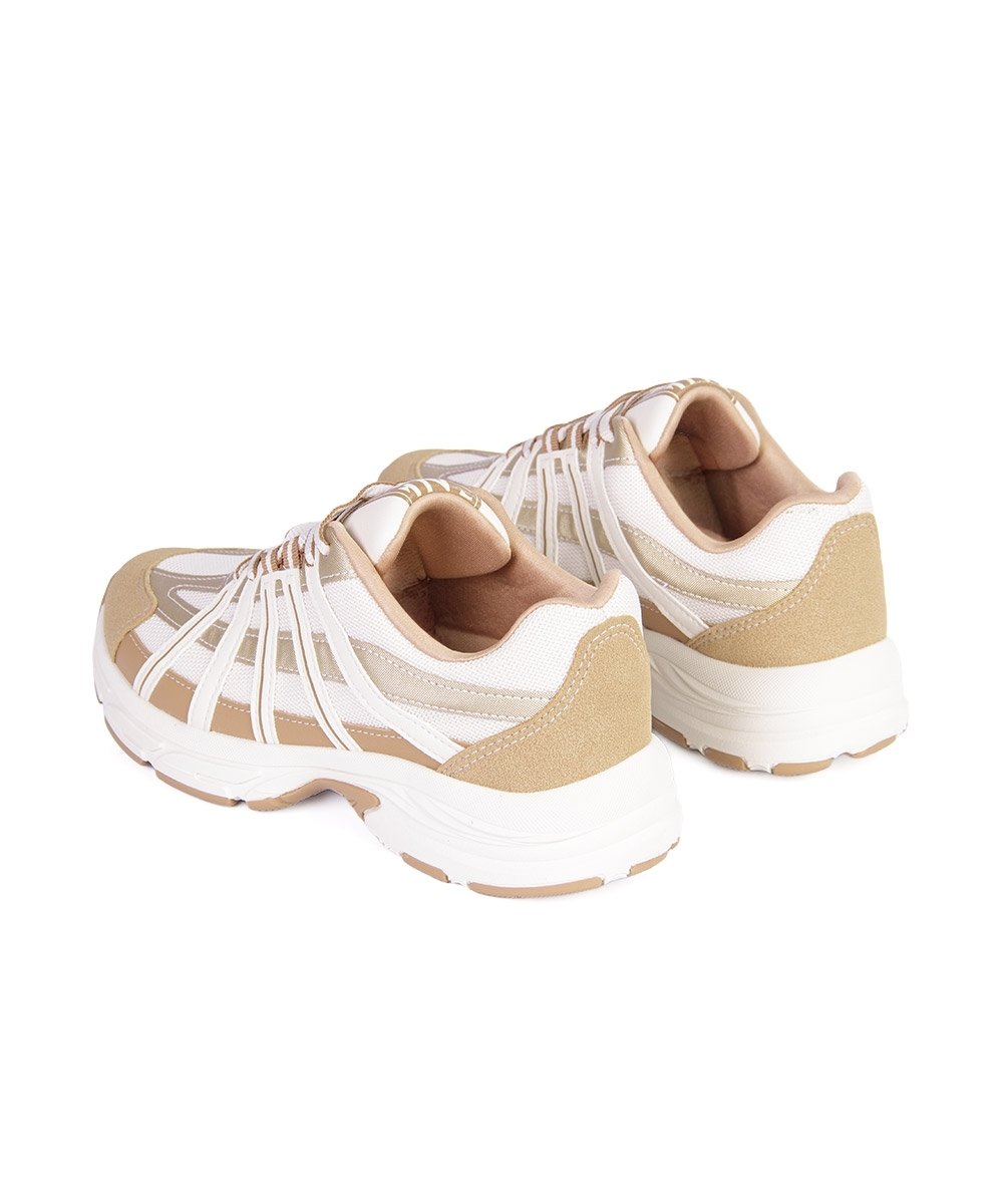 Tênis Feminino Ramarim Snk Bege Bege 4