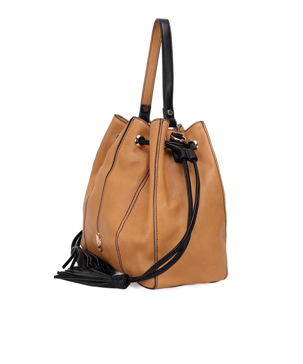Bolsa Saco Wj Grande Camel Marrom 3