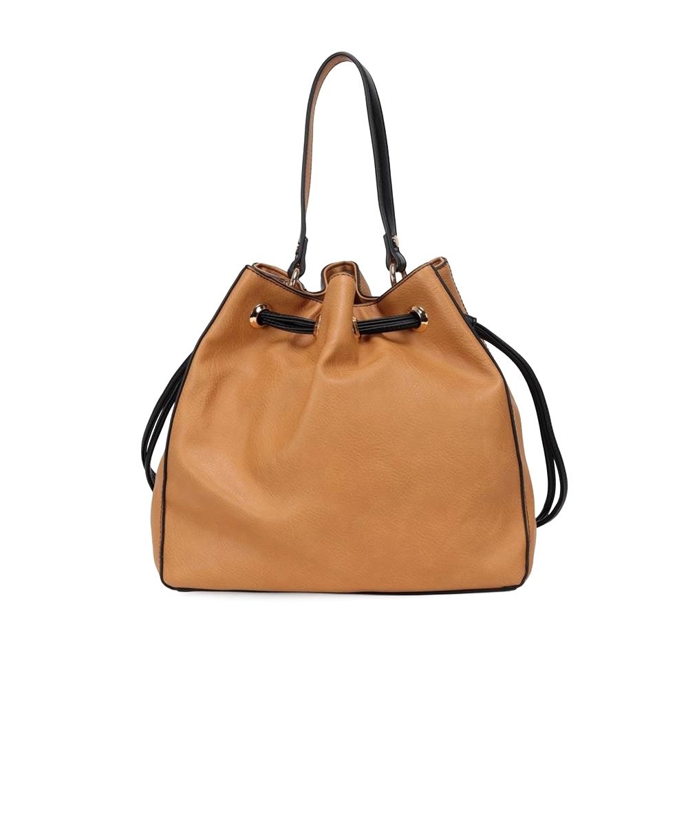 Bolsa Saco Wj Grande Camel Marrom 8