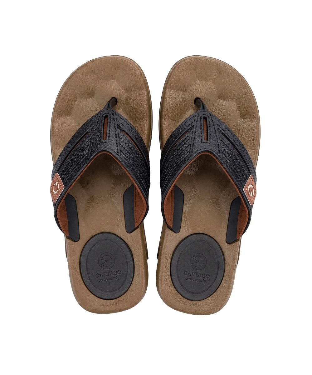 Chinelo de Dedo Cartago Egeu V Marrom Marrom 3