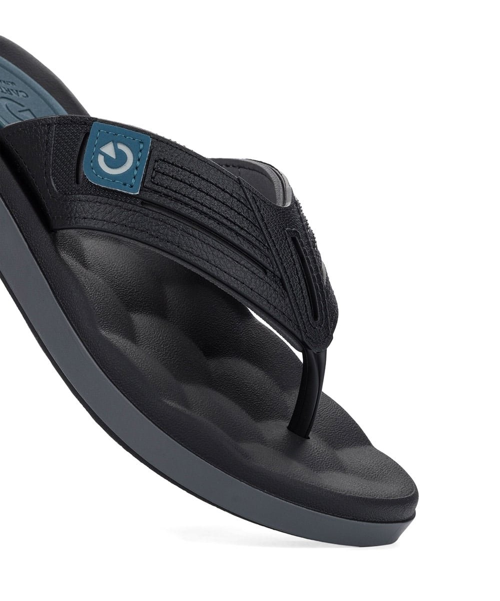 Chinelo de Dedo Cartago Egeu V Preto Preto 2