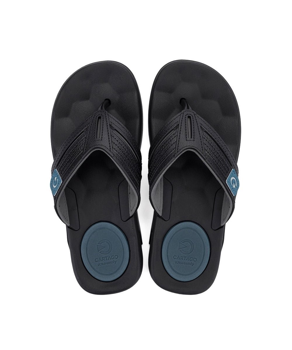 Chinelo de Dedo Cartago Egeu V Preto Preto 4