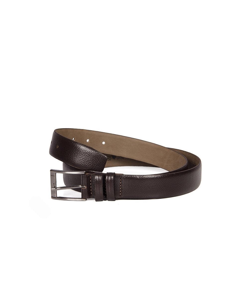 Cinto Masculino Fasolo Couro Cafe Café 2