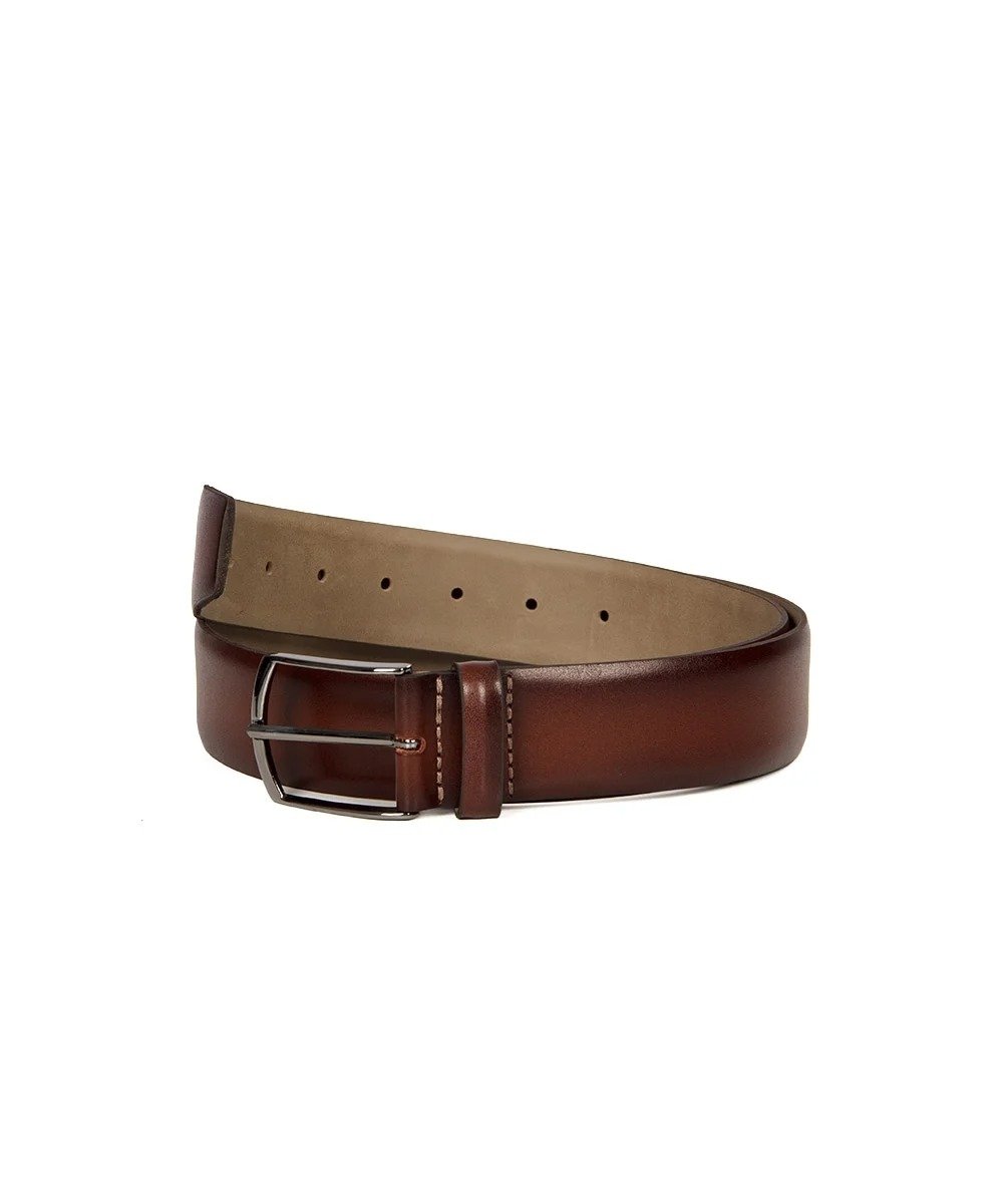 Cinto Masculino Fasolo G233 Couro Conhaque Conhaque 2
