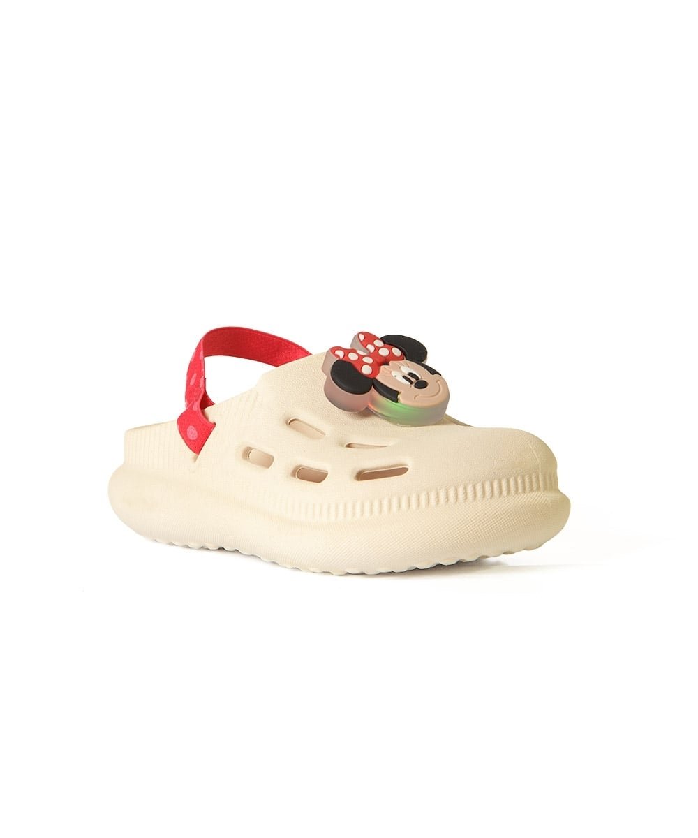 Sandália Led Babuche Disney Personagens Bege Bege 2