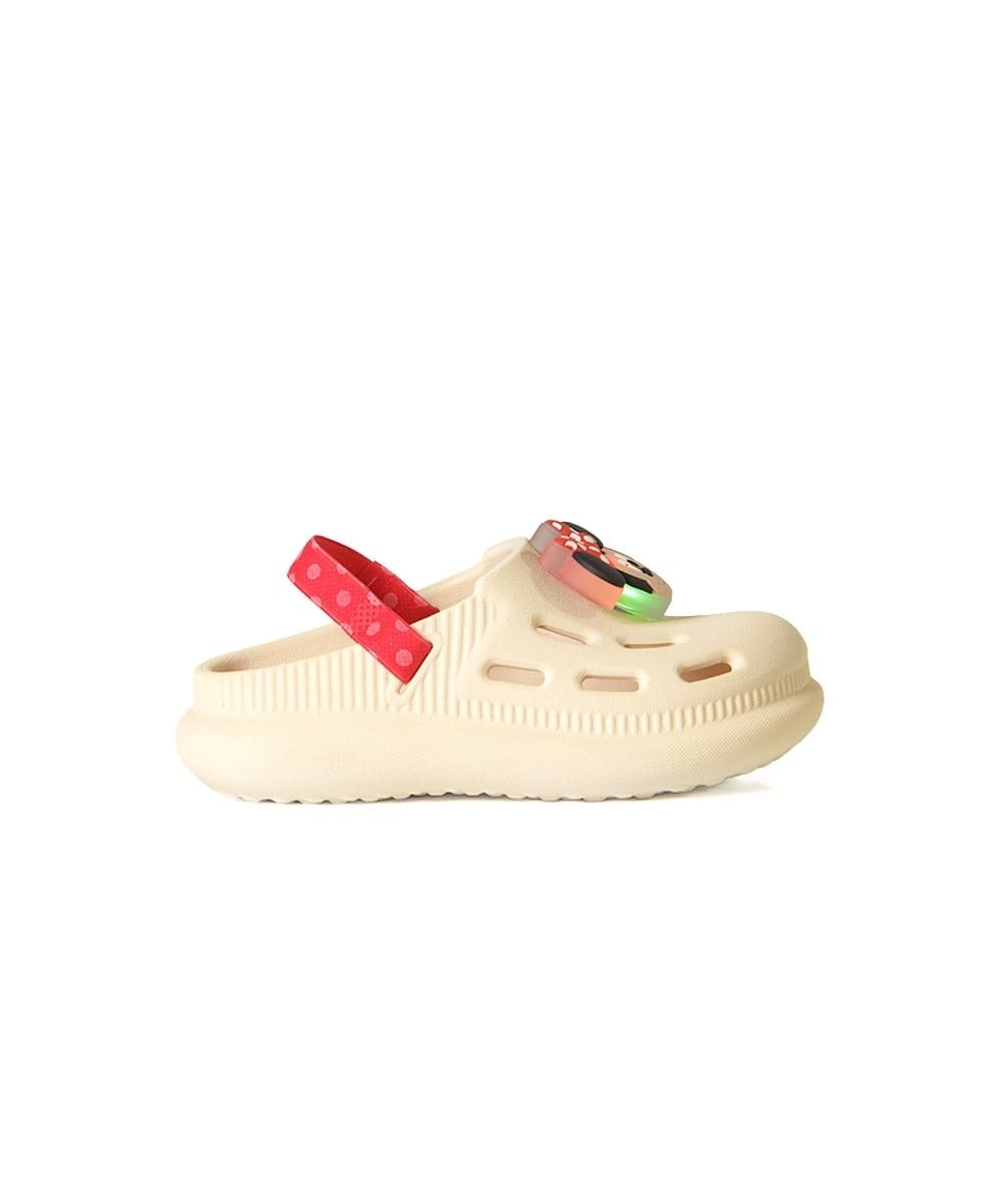 Sandália Led Babuche Disney Personagens Bege Bege 3