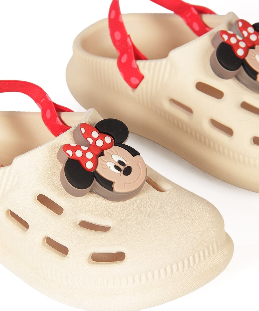 Sandália Led Babuche Disney Personagens Bege Bege 4