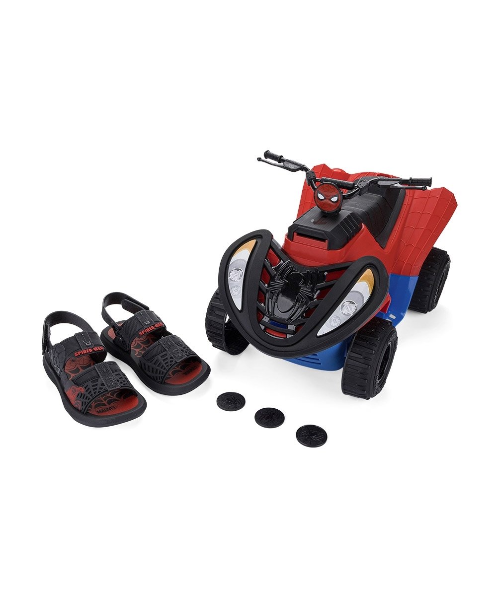 Sandália Infantil Grendene Homem Aranha Adventure Preto
