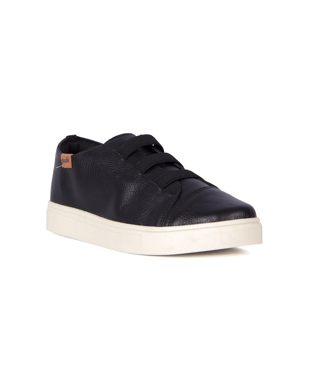 Tênis Feminino Pixolé Couro 1885-76 Preto Preto 2