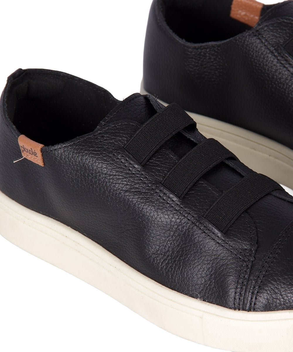 Tênis Feminino Pixolé Couro 1885-76 Preto Preto 4
