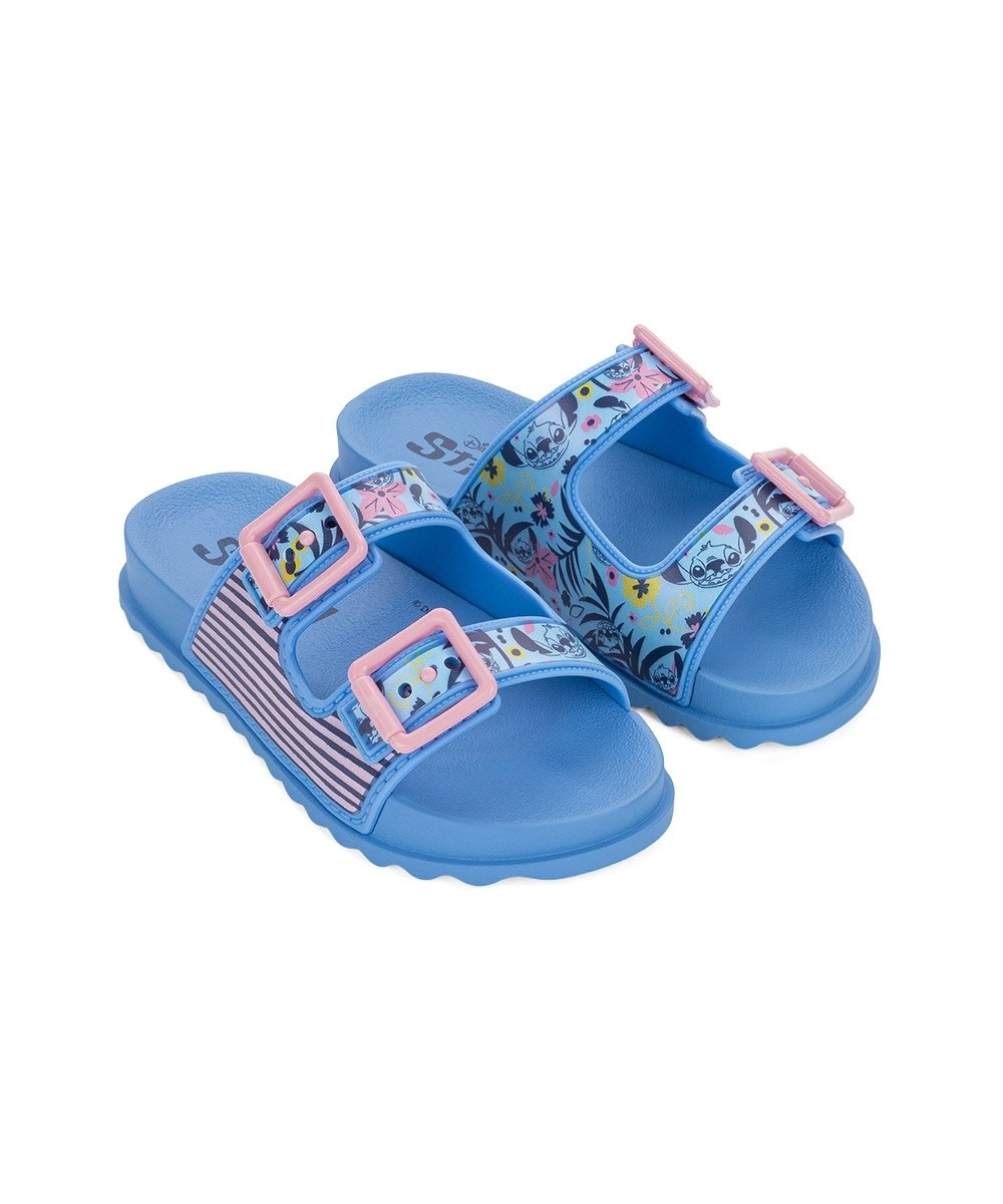 Chinelo Infantil Grendene Disney Stitch Azul