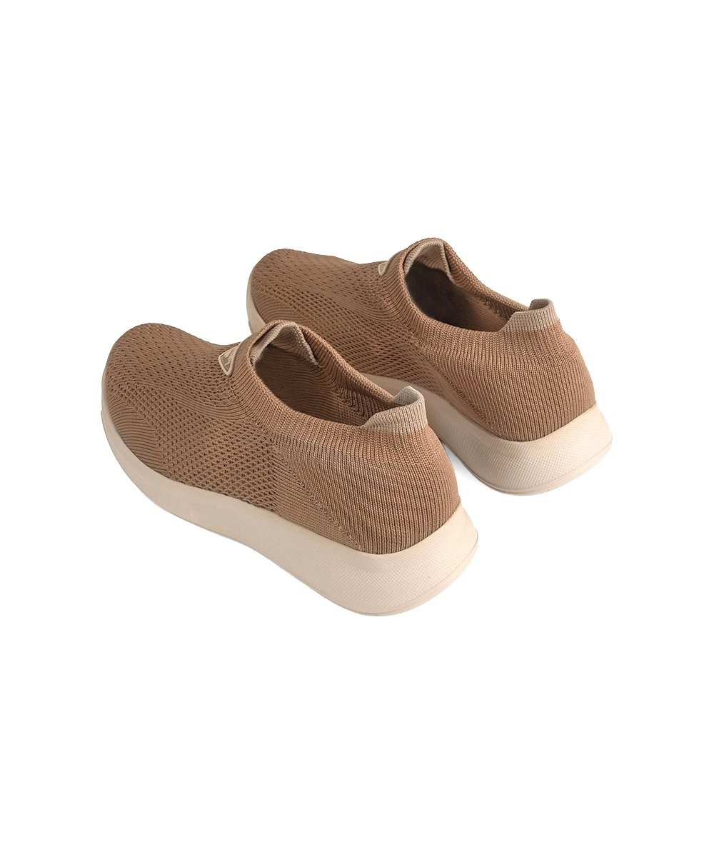 Tênis Feminino Mississipi Knit Slip On Marrom Marrom 7