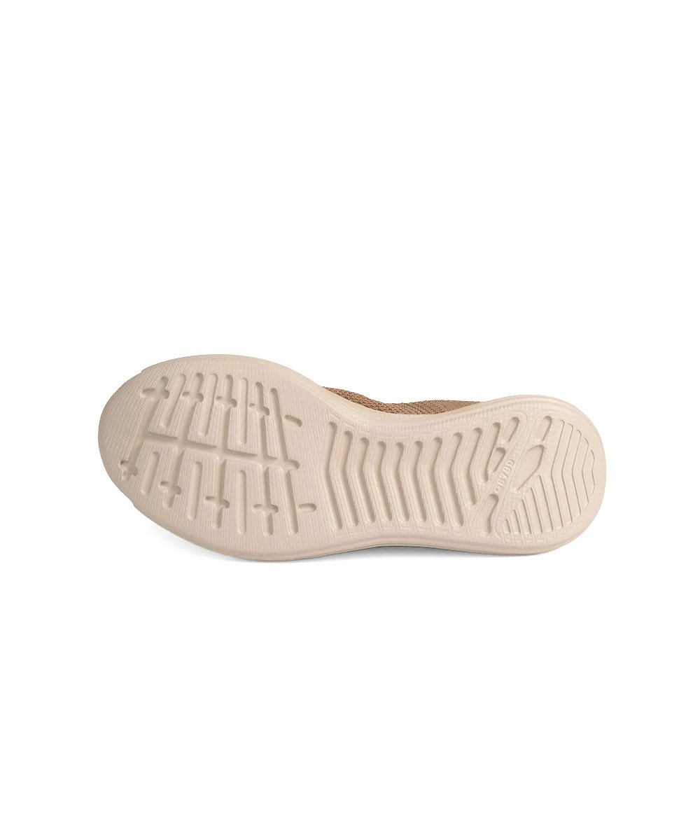 Tênis Feminino Mississipi Knit Slip On Marrom Marrom 8