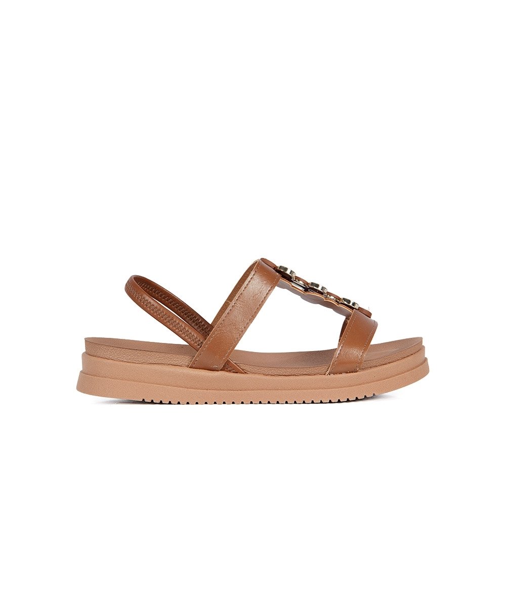 Sandália Mississipi Flatform J1932 Marrom Marrom 2