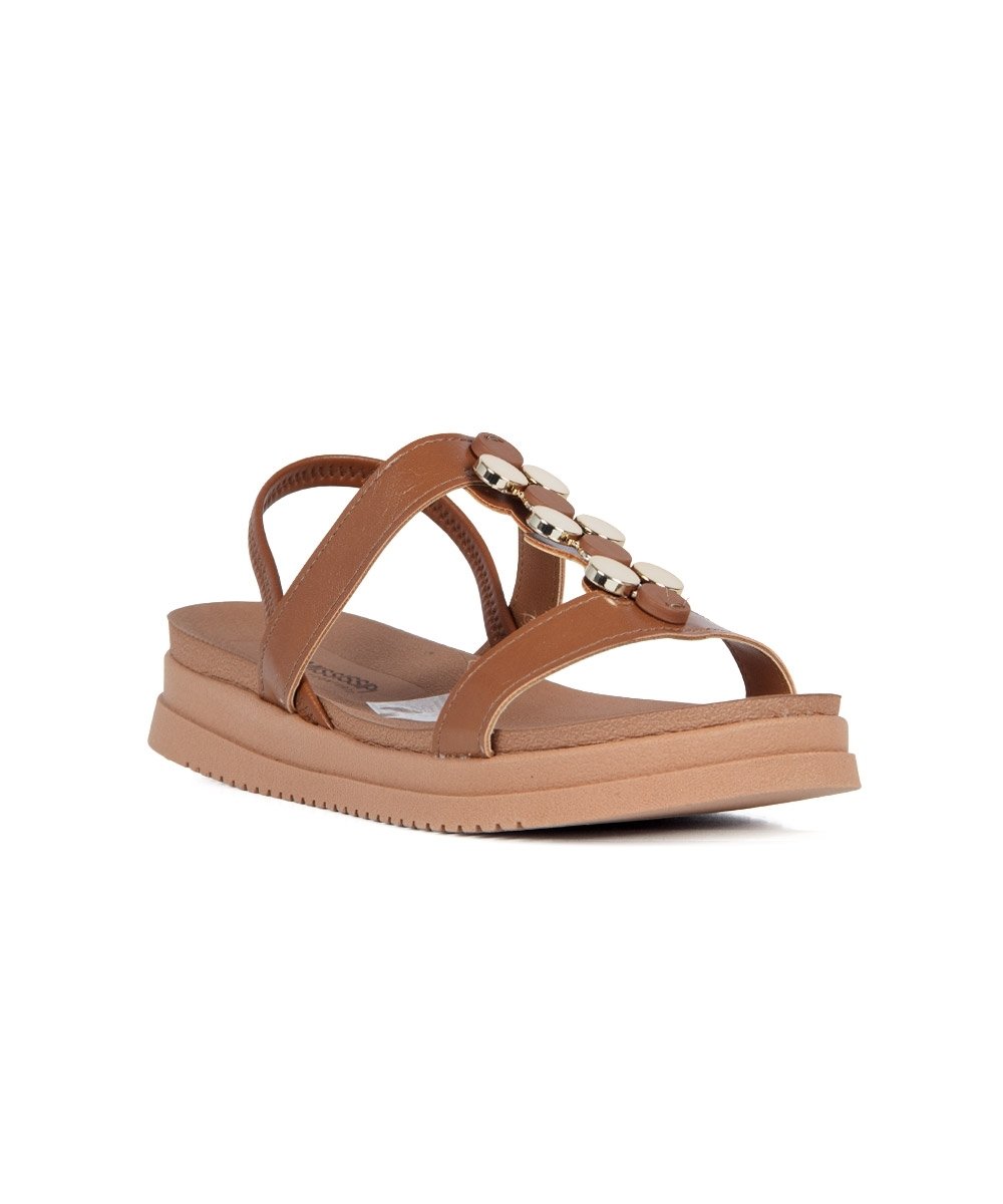 Sandália Mississipi Flatform J1932 Marrom Marrom 3