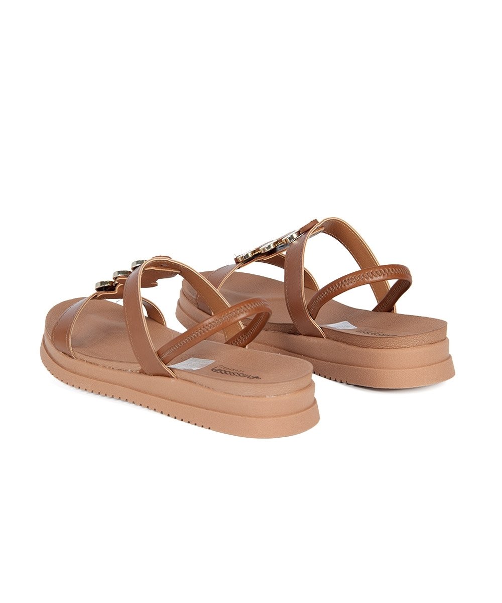 Sandália Mississipi Flatform J1932 Marrom Marrom 5