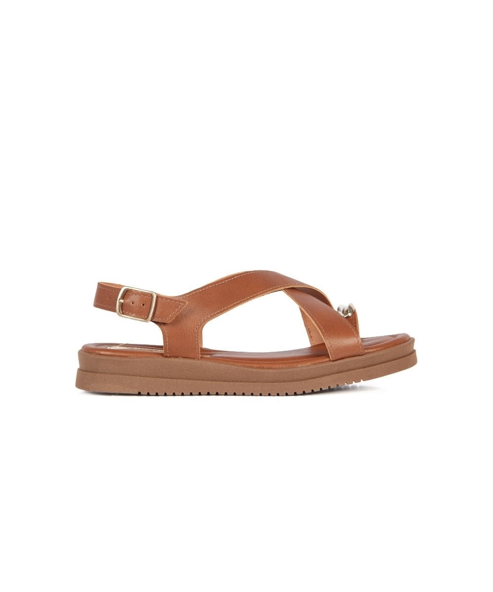 Sandália Mississipi Flatform Marrom Marrom 2