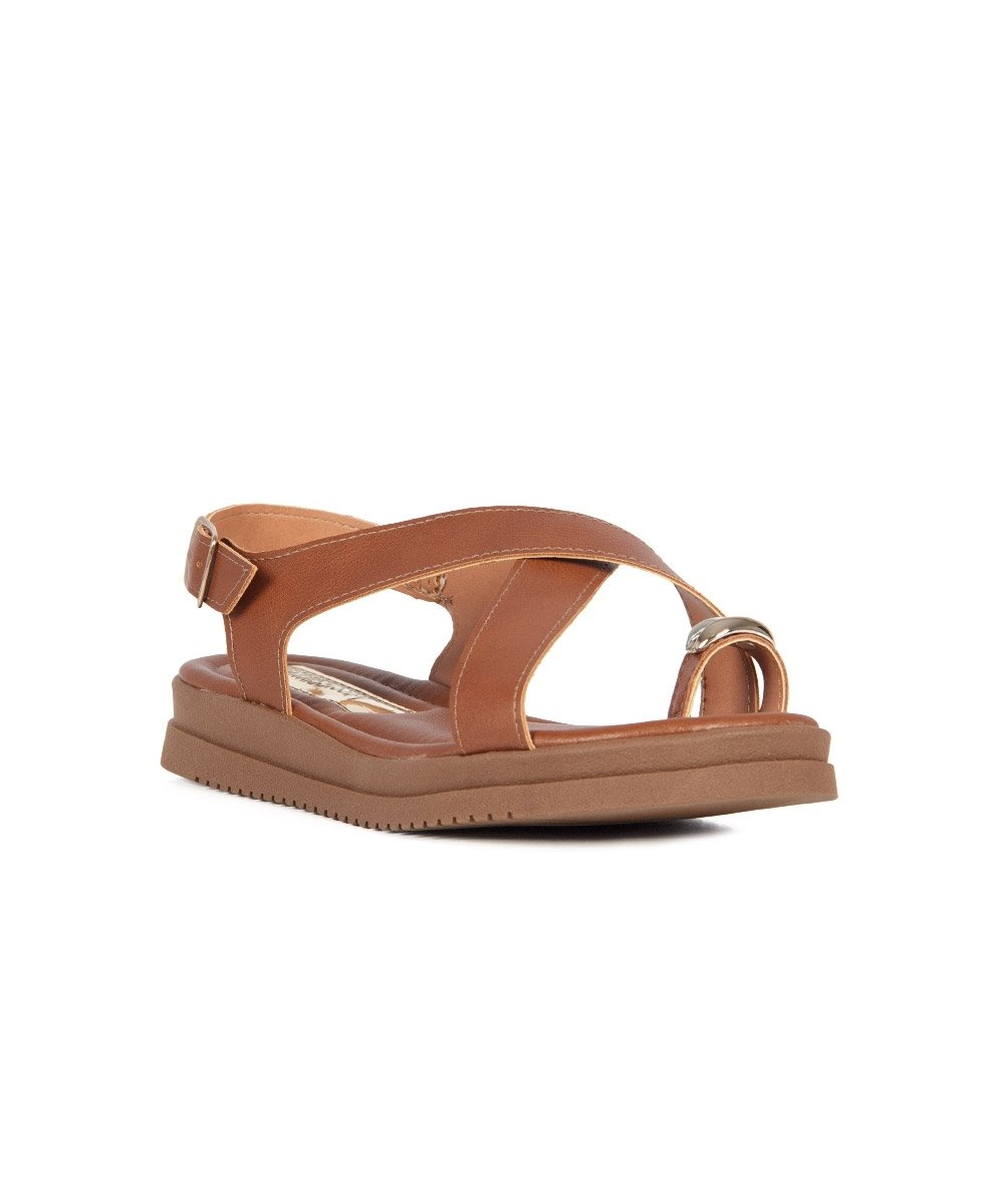 Sandália Mississipi Flatform Marrom Marrom 3