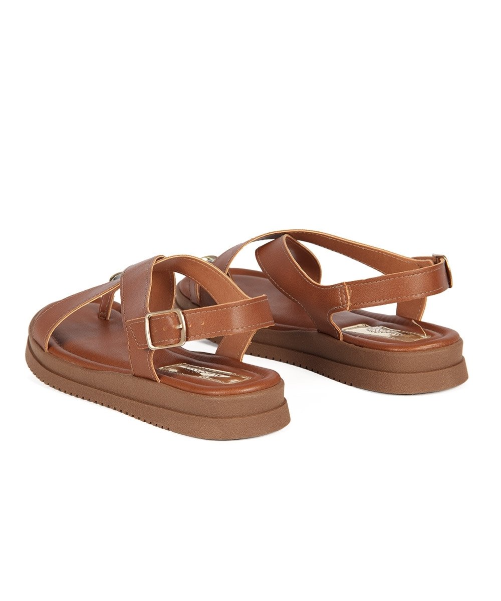 Sandália Mississipi Flatform Marrom Marrom 5