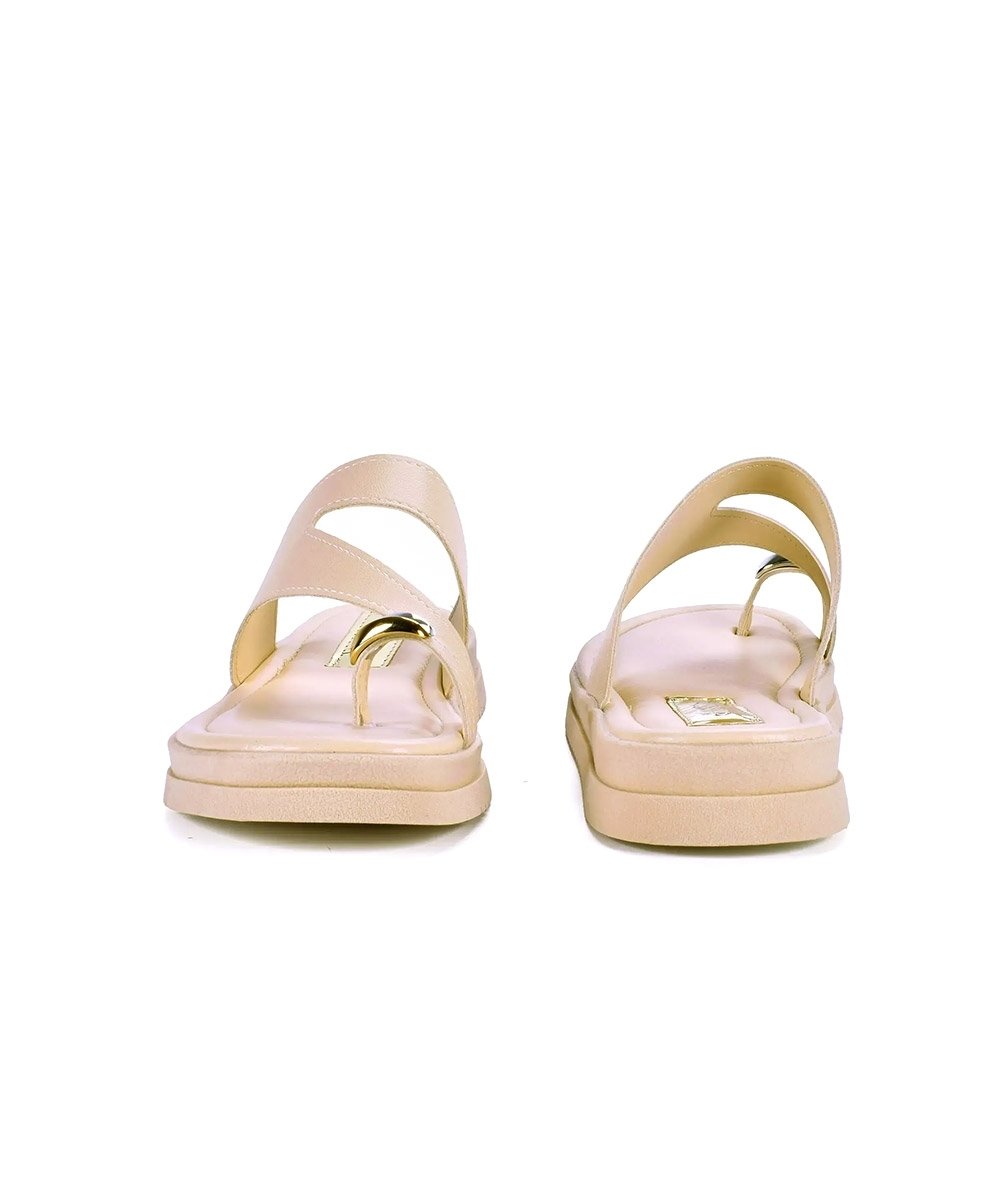 Tamanco Mississipi Flatform Creme Creme 4