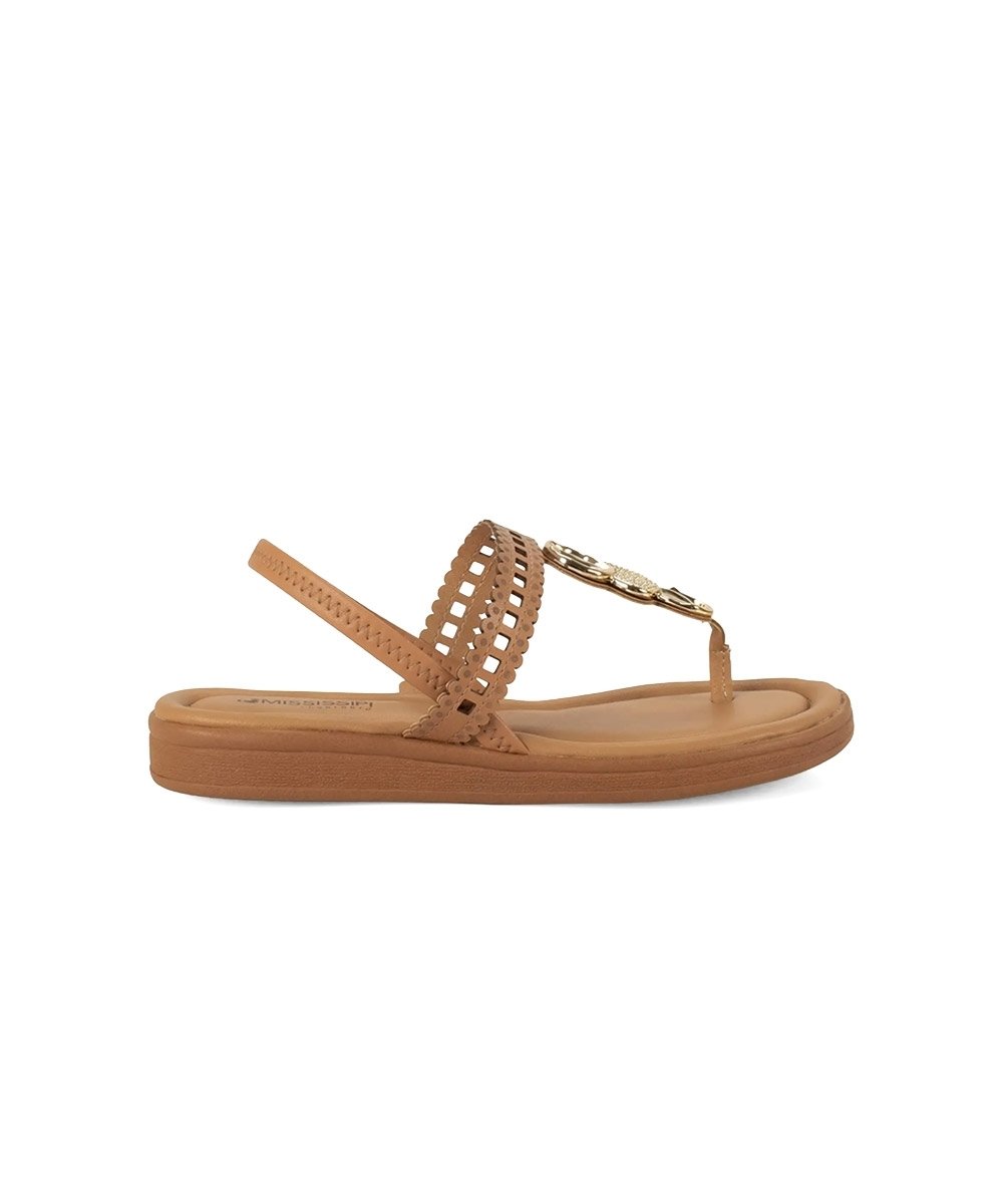 Sandália Feminina Mississipi Flatform Marrom