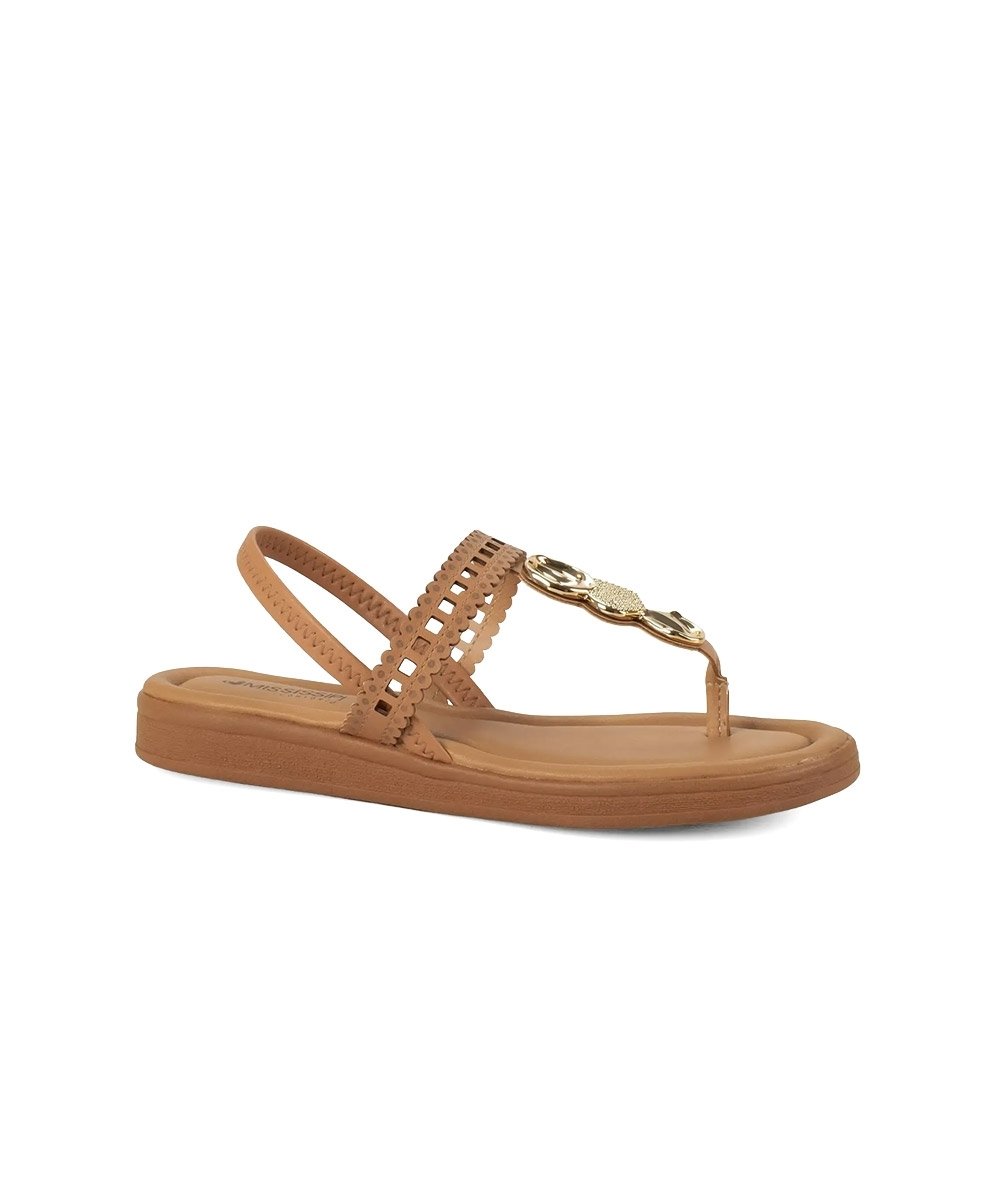 Sandália Feminina Mississipi Flatform Marrom Marrom 3