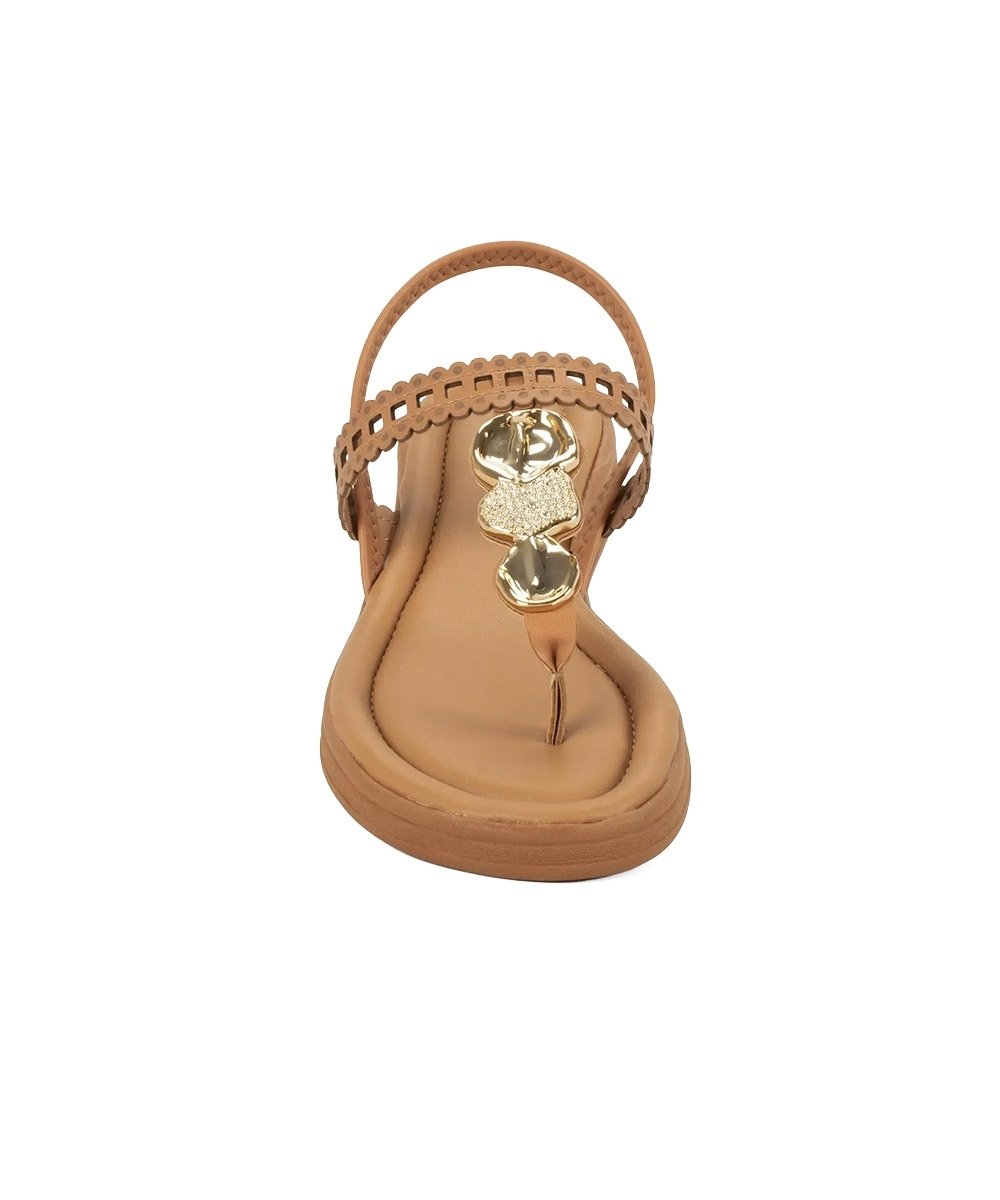 Sandália Feminina Mississipi Flatform Marrom Marrom 4