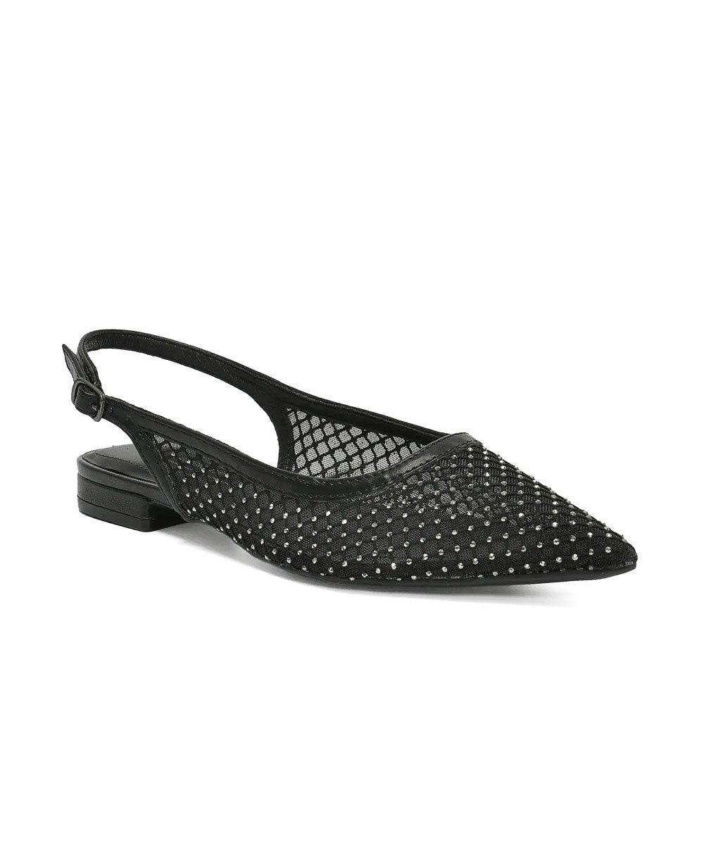 Sapatilha Slingback Via Marte Bico Fino Preto