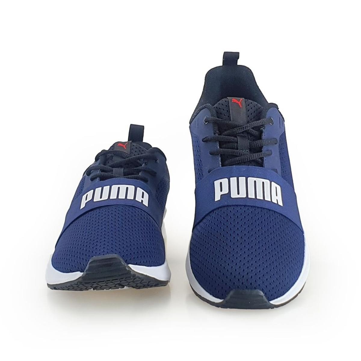 Tênis Puma Masculino Wired Run BDP Azul 4