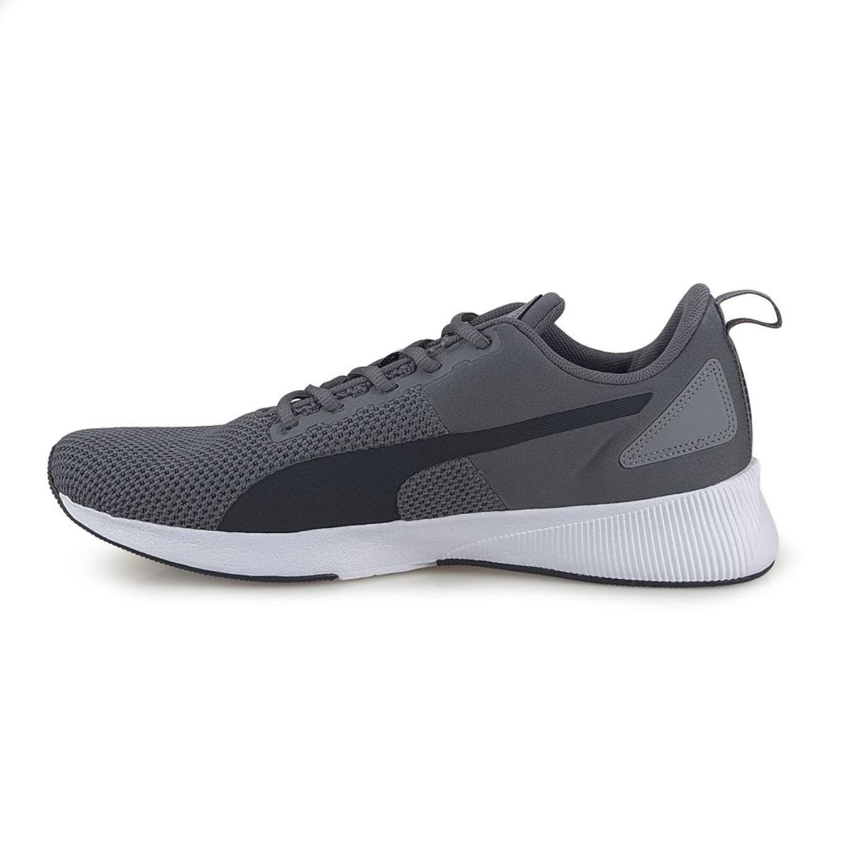 Tênis Puma Masculino Flyer Runner BDP Corrida Cinza 3