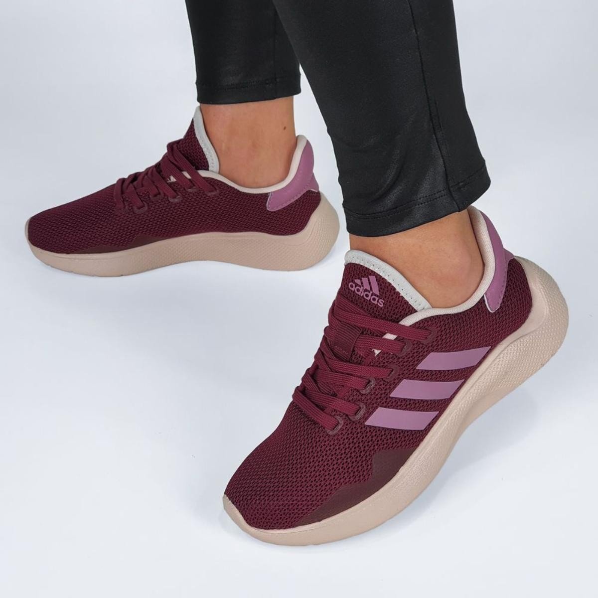 Adidas best sale puremotion maroon