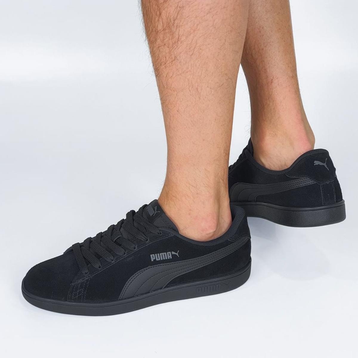 Tênis Puma Smash V2 BDP Nobuck Preto 2