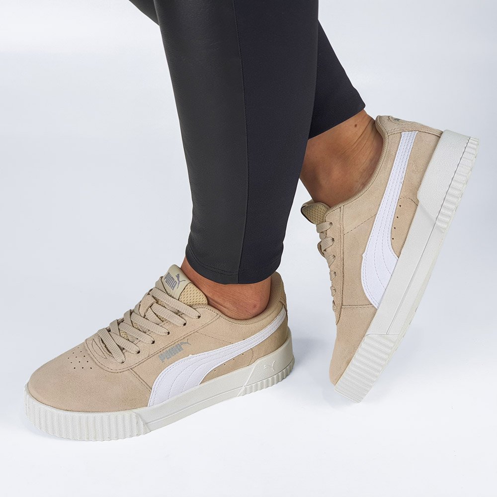 Suede Classic Tenis Puma Suede Feminino Branco Suede TÃªnis Puma
