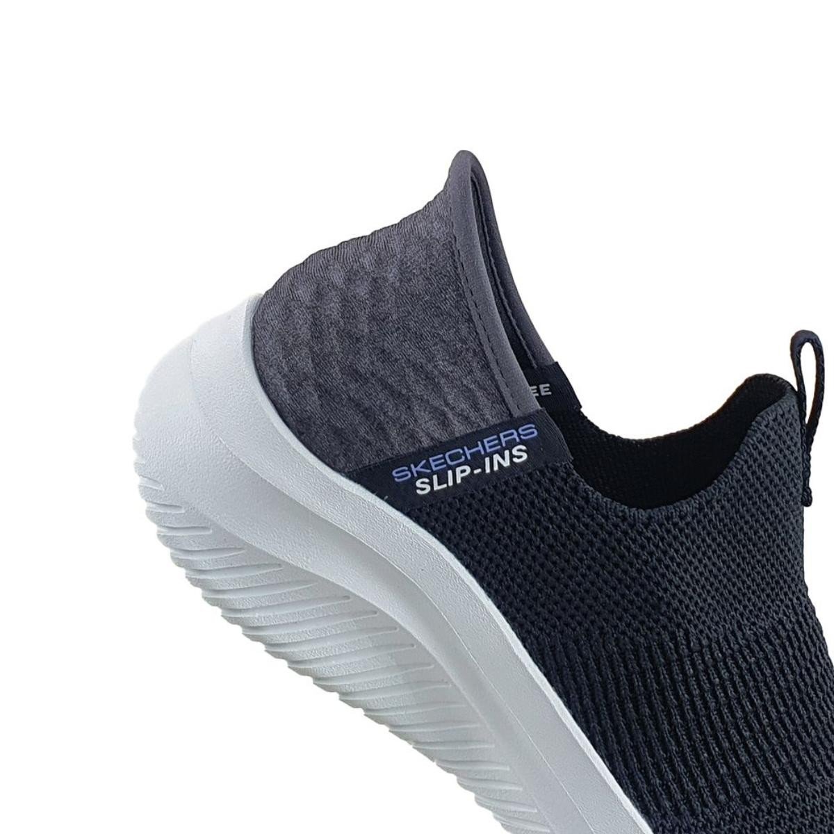 Tênis Skechers Feminino Ultra Flex 3.0 Smooth Step - Slip-Ins Preto 5