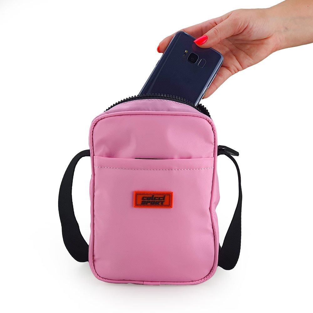 Bolsa Colcci Poliéster Alça Transversal 0905700077 Rosa 2