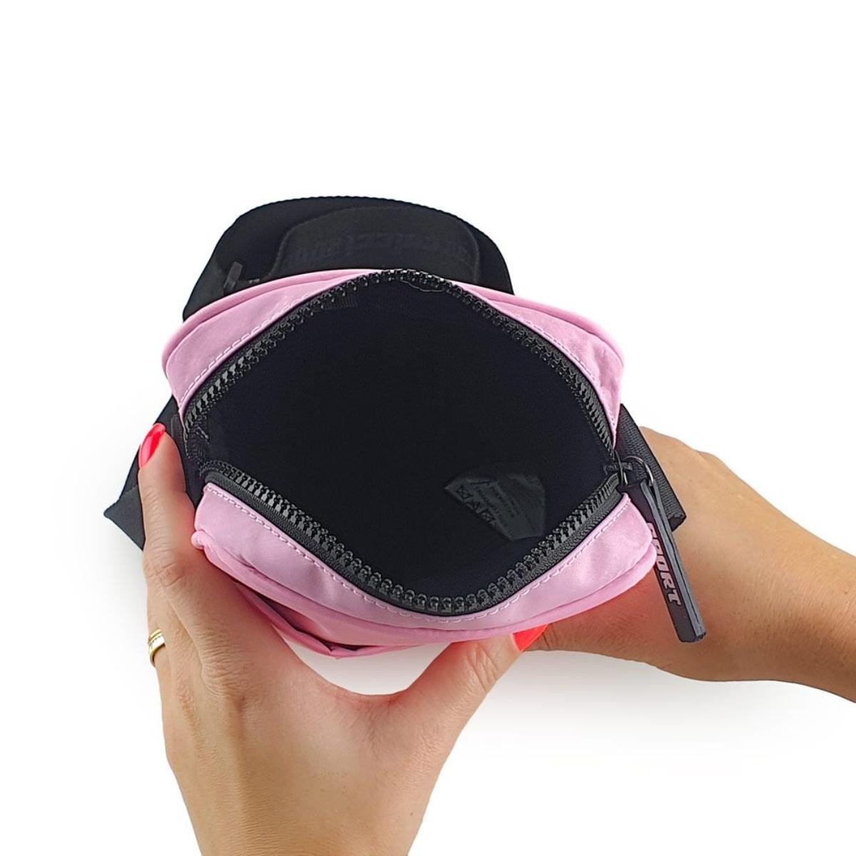 Bolsa Colcci Poliéster Alça Transversal 0905700077 Rosa 4