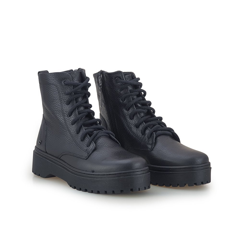 Bota Colcci Feminina Coturno de Couro 8030100902 Preto 4