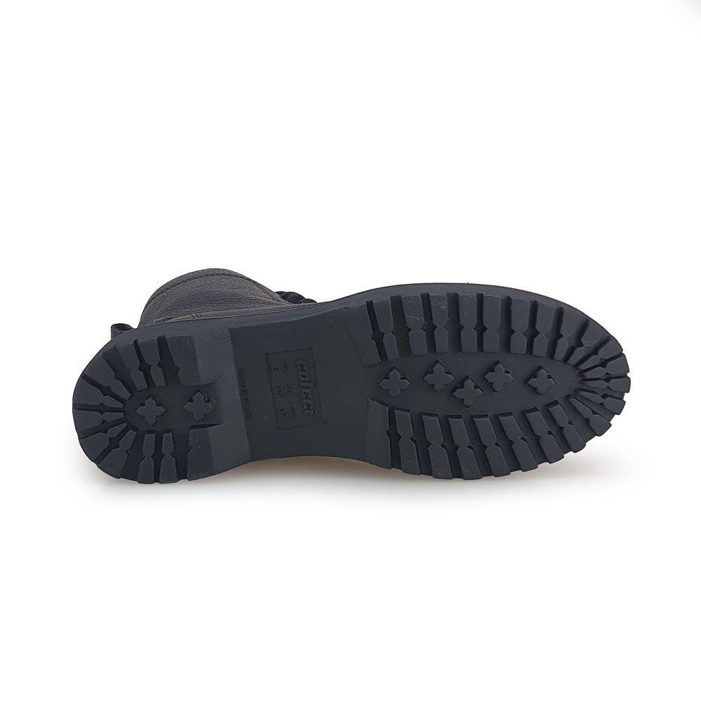 Bota Colcci Feminina Coturno de Couro 8030100902 Preto 6