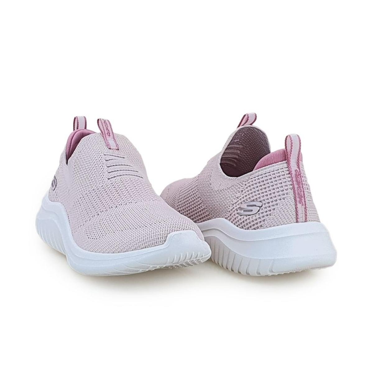 Tênis Skechers Feminino Ultra Flex 2.0 Pretty Dazzling Bege 4
