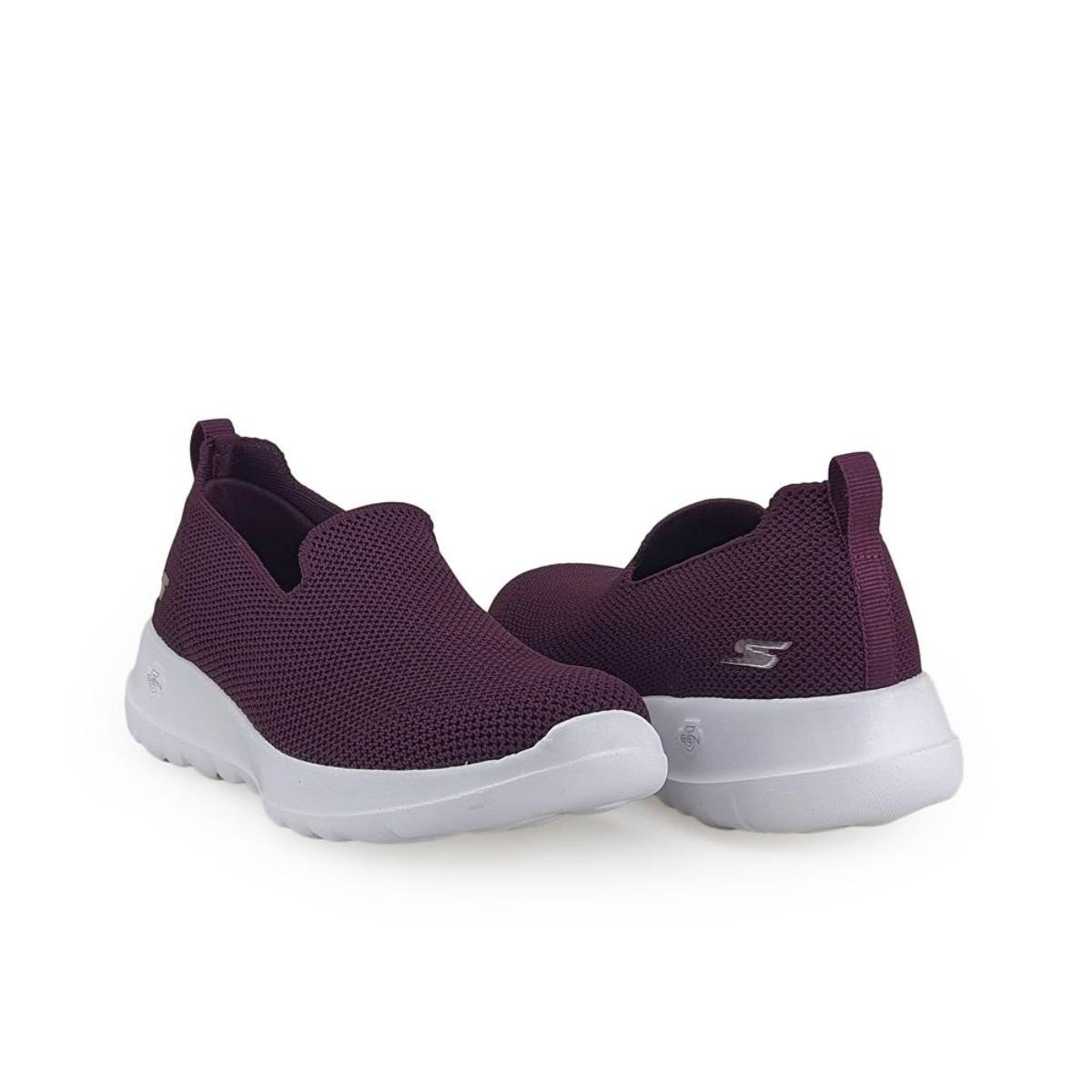 Tênis Skechers sem Cadarço Go Walk Joy Sensational Day Vermelho 4